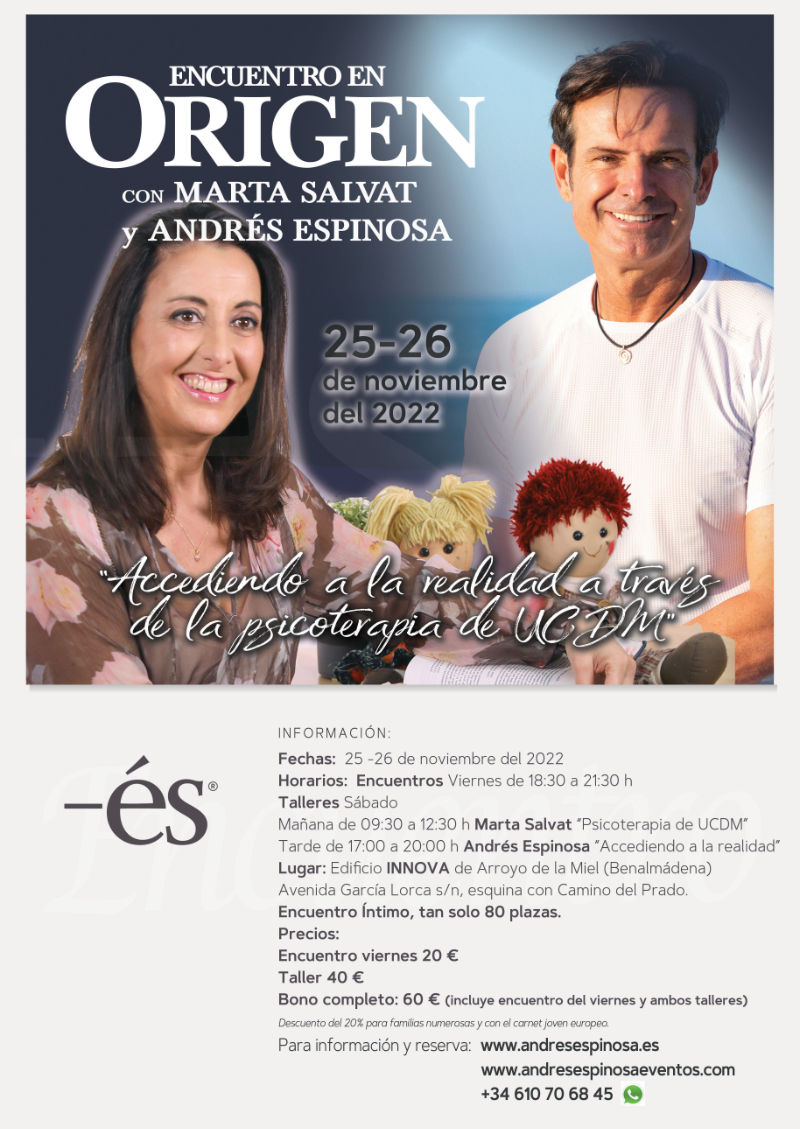 Encuentro y Talleres impartidos por Marta Salvat y Andrés Espinosa